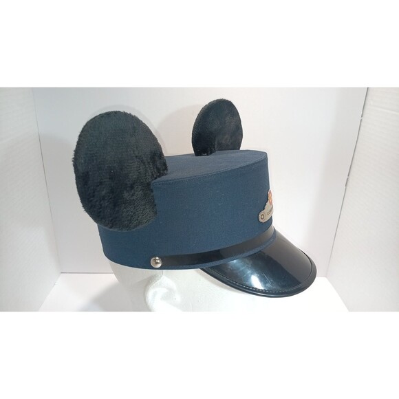 Disney Parks Mickey Mouse Ears Conductor Hat Red Car Trolley Youth 55CM SM Size - Picture 7 of 11
